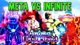 *META* UNITS VS Infinite Mode | HOW FAR CAN WE GO? | Anime Last Stand Roblox