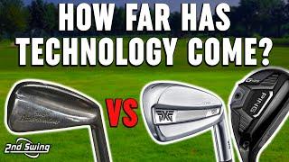 Old vs New Golf Clubs | Golf Irons Technology Test