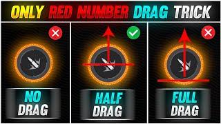 5 New Red Number Drag Trick + Onetap Headshot Trick | Aimlock Headshot Drag Trick | Gloo Wall Trick