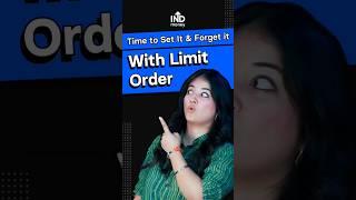 How to use a Limit Order? | INDmoney #shorts