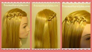 Flip Knot Waterfall Feather Braid