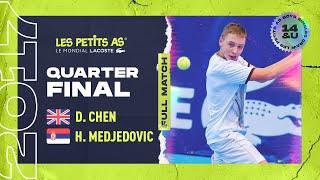 Les Petits As 2017 | Boys Quarterfinal | Derrick Chen vs. Hamad Medjedovic