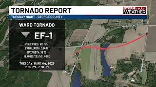 A look at several tornadoes that hit the region Tuesday