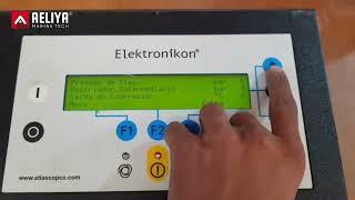 How to Use the Atlas Copco 1900 0710 32 Elektronikon Compressor Controller  Tutorial