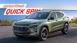 2024 Chevrolet Trax | MotorWeek Quick Spin