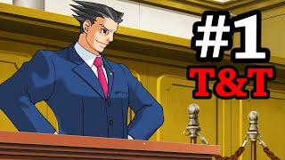 A Man Who Loves Crime Plays Phoenix Wright: Trials and Tribulations - Part One