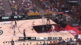 Golden State Warriors vs Portland Trail Blazers Full Game Highlights - April 10, 2025 | NBA 2K25