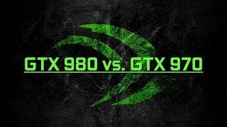 GTX 980 vs GTX 970 ( Benchmarks )