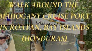 Mahogany Bay Cruise Port #PoV - Beach Area, Shopping Area, where to walk for 3rd Party Excursions