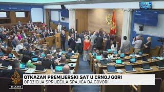 Opozicija spriječila Spajića da govori u Skupštini Crne Gore