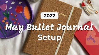 May 2022 Bullet Journal Setup | Plan With Me | Easy and Minimalist Bullet Journal Setup