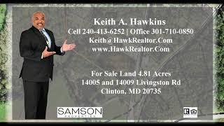 Land For Sale Approvals in place for a 9,000 Sq Ft Church in Clinton Maryland