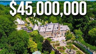 INSIDE A Never Before Seen $45,000,000 Great Gatsby Mansion