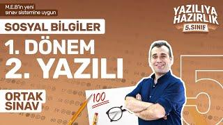 KİM 100 İSTER? 5.Sınıf Sosyal Bilgiler 1. Dönem 2.Yazılıya Hazırlık (2024) Sınav Konuları Tekrarı