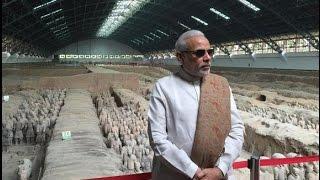 PM Modi visits Terracota Warriors Museum in Xi'an, China