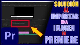El ARCHIVO no se PUEDE ABRIR debido a un ERROR en la CABECERA | SOLUCIÓN PREMIERE