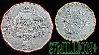 MOST VALUABLE AUSTRALIA 50 CENTS COINS! Ultra Rare and High Price Coins Worth Millions