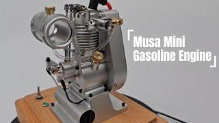 MUSA F1-2.7cc Mini Single-Cylinder Gasoline Engine - EngineDIY