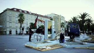 Go2Digital - First installation of urban outdoor digital citylight network