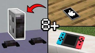 8+ GAMING Build Hacks in Minecraft!