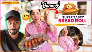 SCHEZWAN BREAD ROLL by Cook SAMBHAVNA | Perfect Snack for RAINS