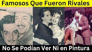 25 Famosos que Fueron Rivales en La Vida Real