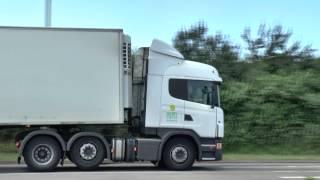 TRUCKS ON A41 NEAR WHITCHURCH JULY 2015