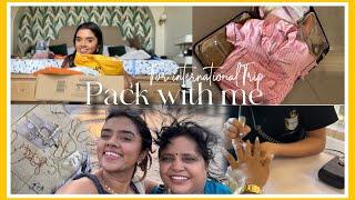 Pack With Me for an International Trip ️| J vlog