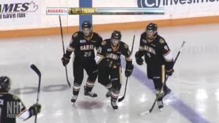 Ryan McGregor SH Goal vs 67's | Nov 26 2016