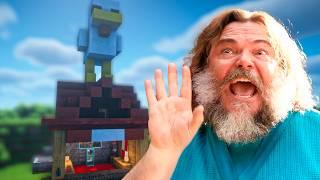 Building Steve's Lava Chicken Shop with the Create Mod! (actually works!) | 3zkMC