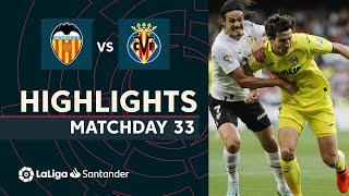 Highlights Valencia CF vs Villarreal CF (1-1)