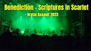 Benediction, Scriptures In Scarlet, Live at Brutal Assault 2023