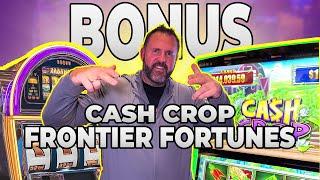 Can The Mayor Hit BIG? ! Cash Crop and Frontier Fortunes at Peppermill Reno | Jackpot Slot Spot