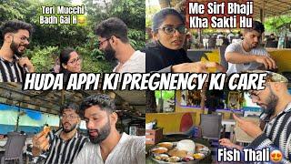 Lunch in Goa | Huda appi ki pregnancy care | Goa Vlog 3 | AALTU FALTU |