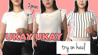 UKAY UKAY try-on haul! as low as PHP 5 | Tine Balcobero