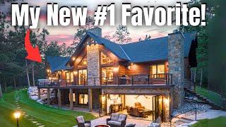 INCREDIBLE 5 Bedroom Timber Frame Home Design Just Became My New #1 Favorite Of 2024!