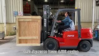 STMA 4ton diesel forklift with Japanese engine