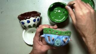 P2_1 Underglaze patterns on Pinch pot.MOV