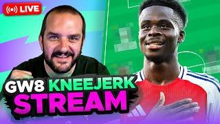 GREEN ARROW  | FPL KNEEJERK GAMEWEEK 8 | LIVE Q&A | Fantasy Premier League Tips 2024/25