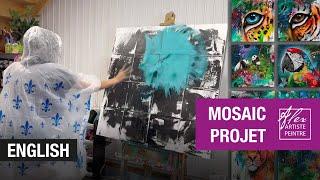 Mosaic project - ENGLISH - Alex artiste peintre