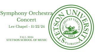 Symphony Orchestra - Lee Chapel 11/22/2024