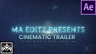 Free Cinematic Trailer After Effect Template