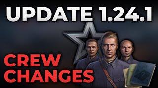 New Crew Changes in Update 1.24.1! • World of Tanks