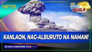 Bulkang Kanlaon muling nag-alburuto; itim na usok at abo, ibinuga