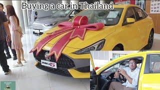 How to buy a car in Thailand | MG Thailand @NDANGOHSDIARY1