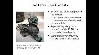 Qin and Han China video lecture