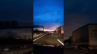 Highway in Germany. Автомагистраль в Германии. 12.2024