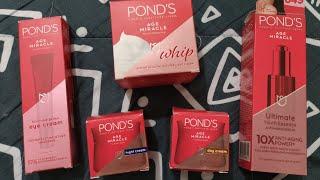 Using POND'S AGE MIRACLE products for 2 months / Unboxing and review after 2 months of use