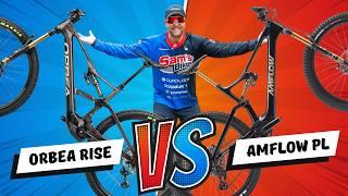 Amflow PL Carbon Vs Orbea Rise: The Clash of E-Bike Titans