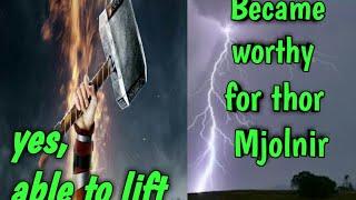 Became Worthy for Thor Mjolnir | Able to Lift l Animation | Marvel Studios| spj 786